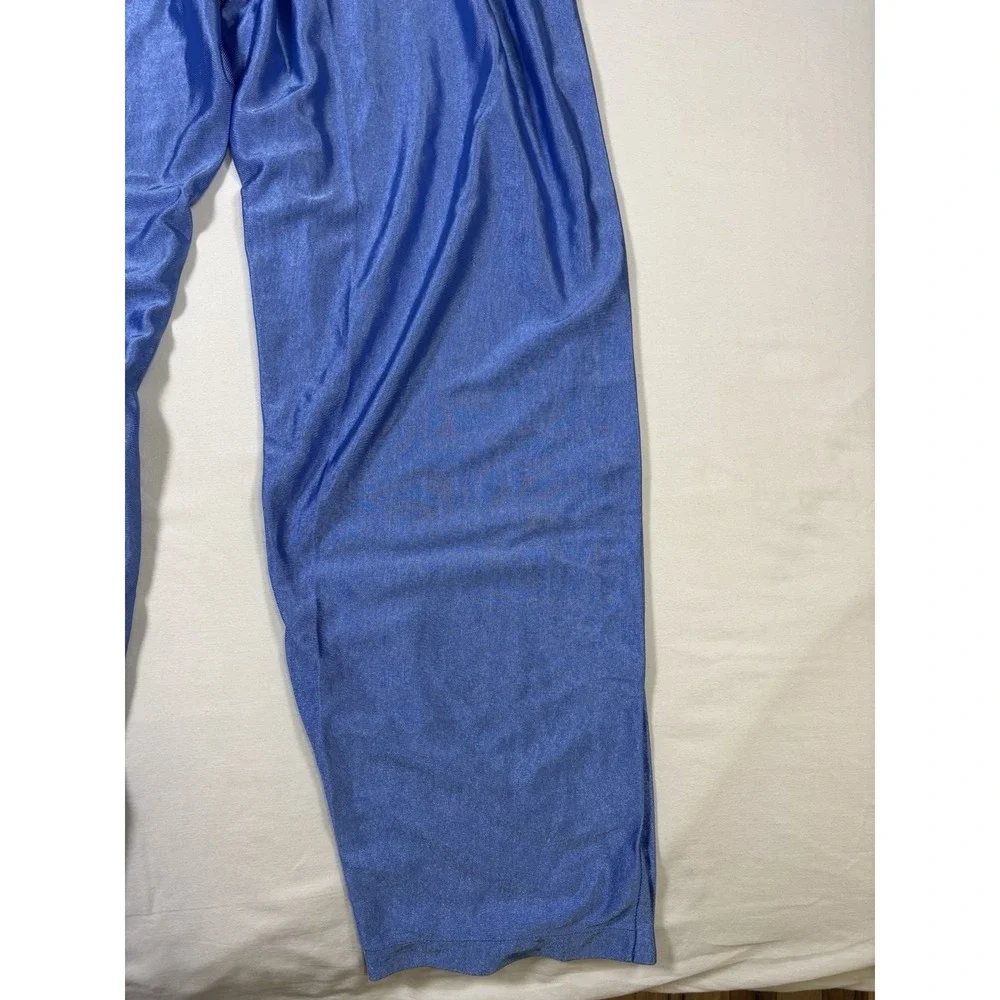 Vtg Jordan UNC Tar Heels Tear Away Snap Pants Men L Blue Breakaway Made in USA